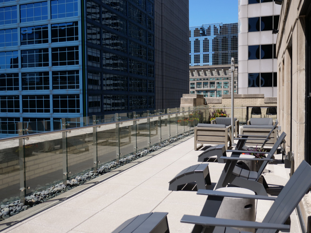One LaSalle rooftop