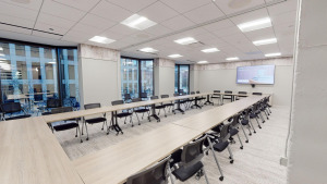 142 E. Ontario amenity center conference room