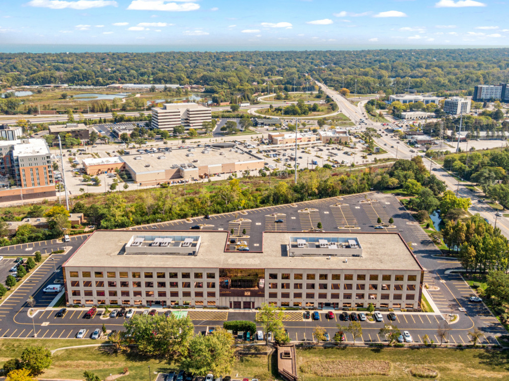 Edens Corporate Center arial photo
