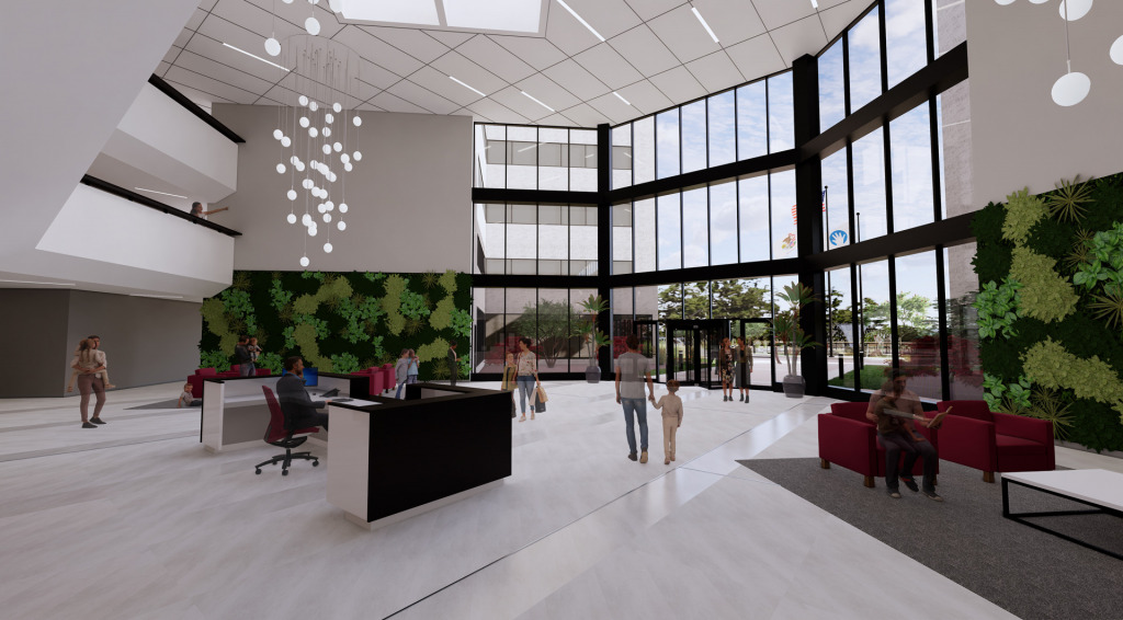 ArlingtonMed interior rendering 1