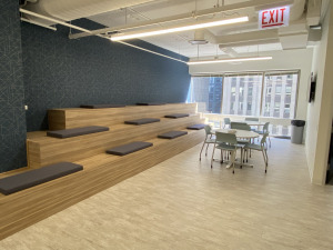 200 W. Monroe seating area