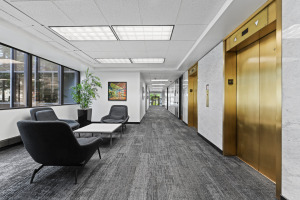 Touhy Office Plaza lobby elevators