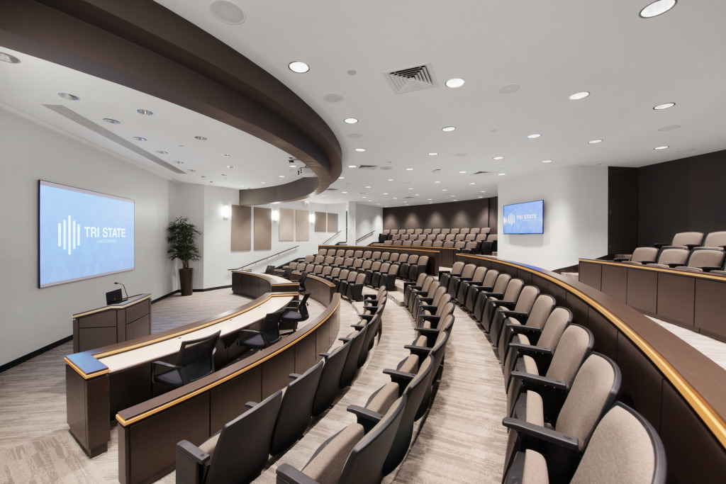 Tri State Lincolnshire auditorium